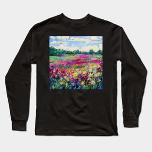 Wildflowers in Bloom Long Sleeve T-Shirt